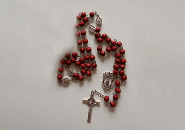 Terço Arame Vermelho N.Sra. Aparecida