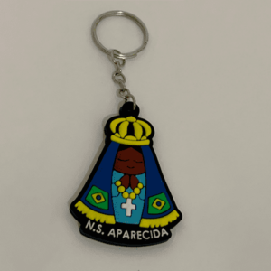 Chaveiro Borracha N. Sra. Aparecida