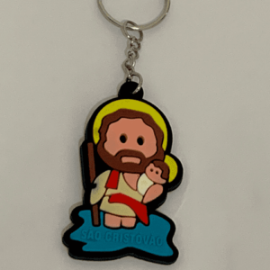 Chaveiro Borracha São Cristóvão