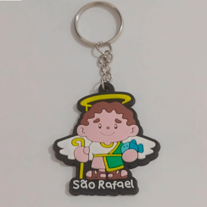 Chaveiro Borracha São Rafael