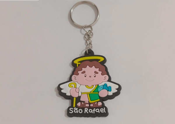 Chaveiro Borracha São Rafael