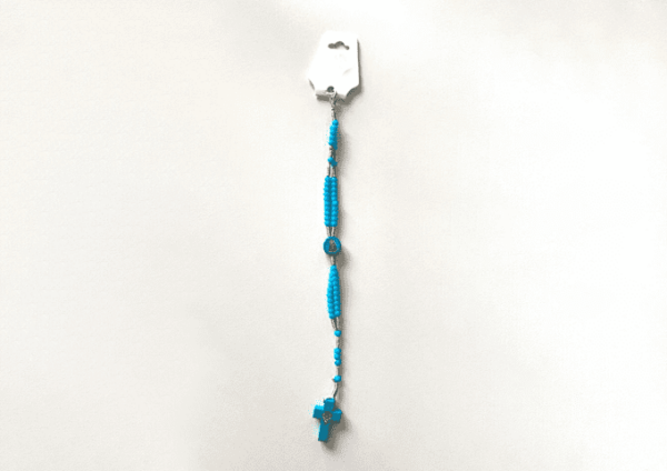 Terço de Pulso Infantil Azul