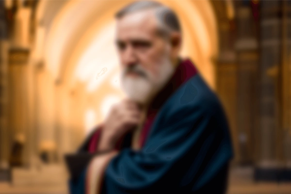 padre pio - dentro da igreja - site geraldinhoweb