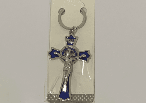 Chaveiro Crucifixo São Bento 1262