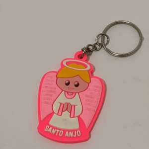 Chaveiro Borracha Santo Anjo 1293