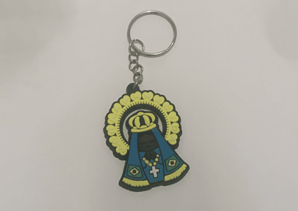 Chaveiro Borracha N. Sra. Aparecida 1282-b