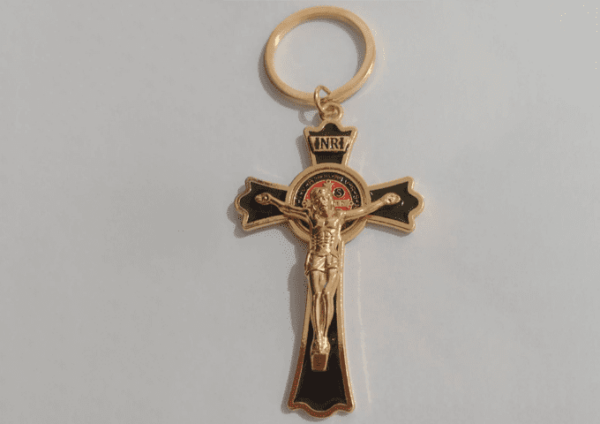 Chaveiro Crucifixo São Bento 1262-c