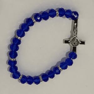 pulseira com crucificado e medalha são bento