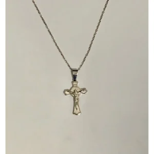 Colar com Jesus Aço inox