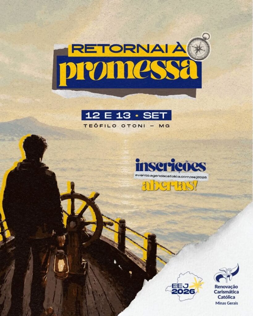 Flyer oficial do evento EEJ 2026 – Encontro Estadual de Jovens em Teófilo Otoni – MG/