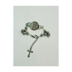 Pulseira de Aço Inox de Nossa Senhora de Guadalupe